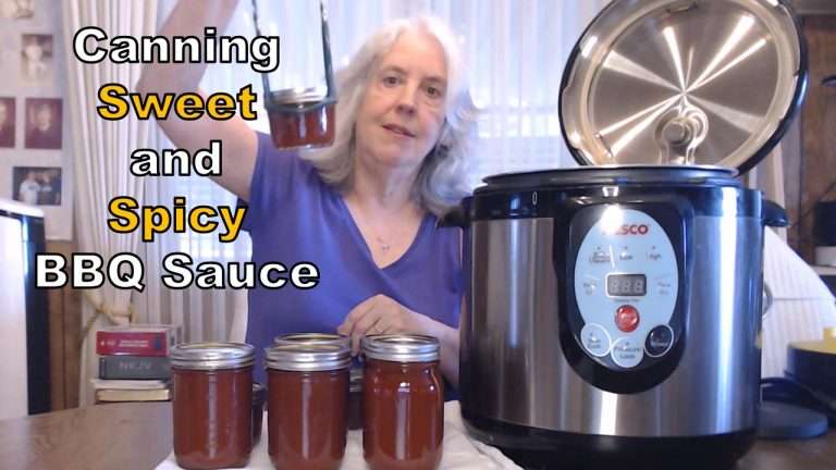 Canning Sweet and Spicy BBQ Sauce | Easy Barbecue Sauce Recipe