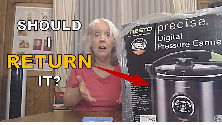 Nesco canner vs. Presto digital canner