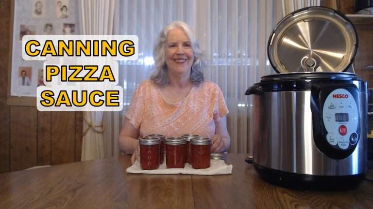 canning pizza sauce