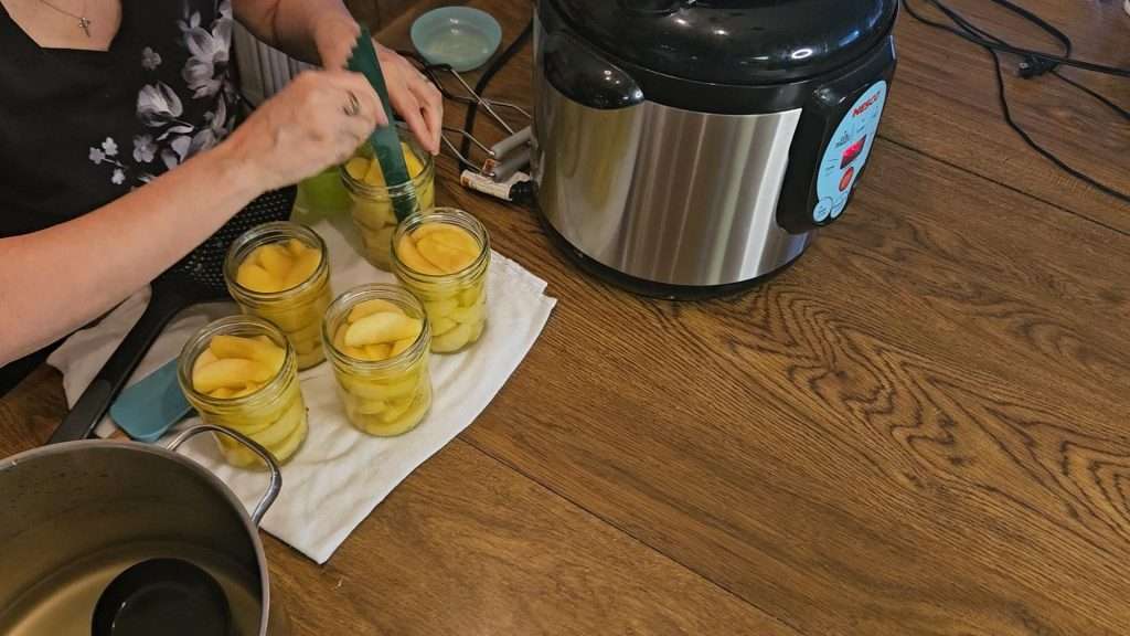 debubbling the jars