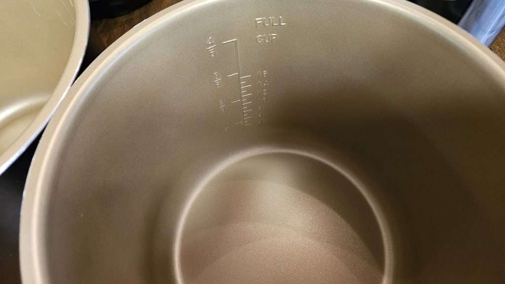 The inner pot of the new Nesco canner.