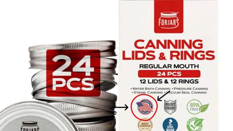 ForJars canning lids give the impression they are made in the USA.
